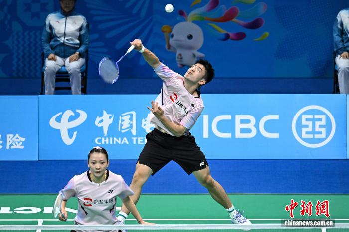 郑思维黄雅琼十五运摘金谢幕 传奇组合完成全运