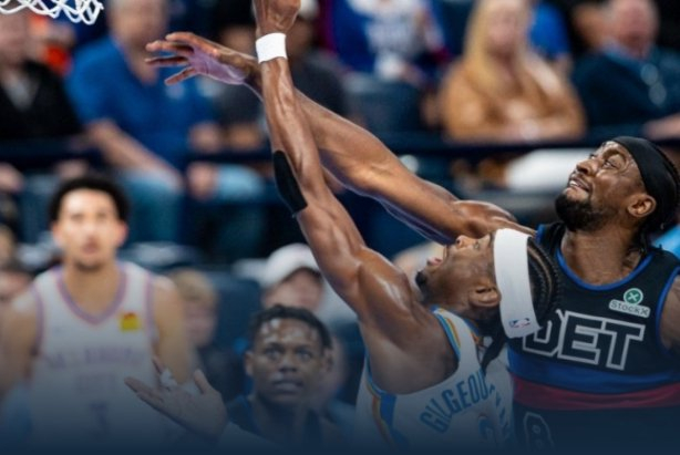 雷霆加时险胜活塞 三连胜延续西部榜首争夺